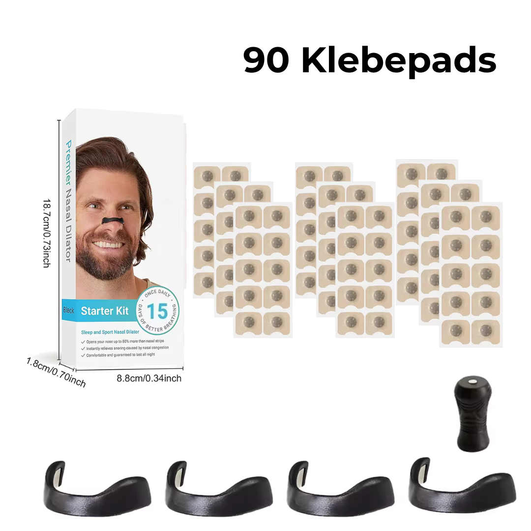 Anti-Schnarch Nasenstreifen mit Magneten