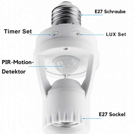 Bewegungssensor-Lampe